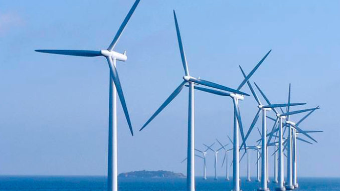По данным Global Wind Energy Council, установленные мощности морских ветроэлектрических установок в 2012 году составили 283 ГВт