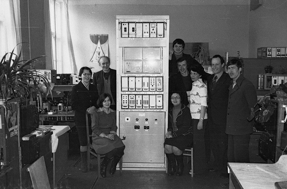 Панель НДЗ-751 (ПДЭ 2003) производства ВНИИР, ВЧприемопередатчик (АВЗК-80), изготовлен во ВНИИЭ, 1979 г.