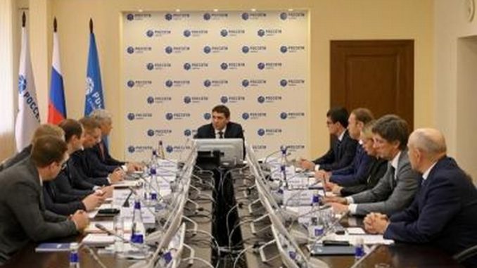 Генеральный директор ПАО «Россети» Андрей Рюмин провел рабочее совещание с руководителями дочерних компаний