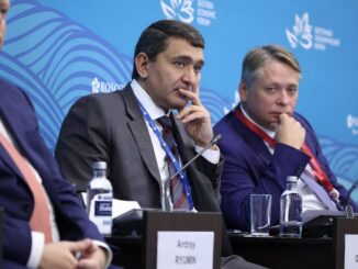 Генеральный директор ПАО «Россети» Андрей Рюмин на панельной сессии ВЭФ «Энергетика для роста»