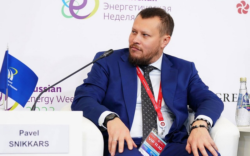 Павел Сниккарс на панельной сессии «Развитие гидроэнергетики: от планов к реализации»